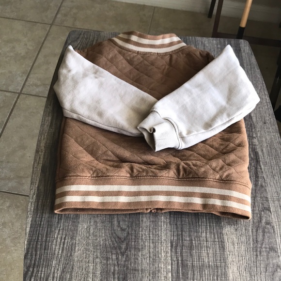 Tahari Blue and Brown Kids Sweater Set - Picture 5 of 5